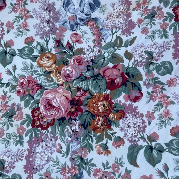 VTG Lauren Ralph Lauren Allison King Size Duvet Cover USA Classic Cottage NICE! - Picture 6 of 15